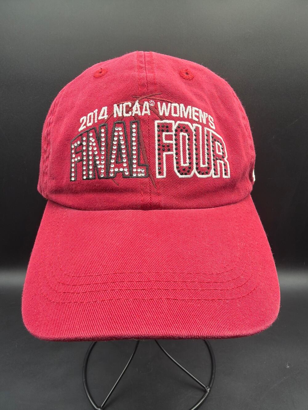 2014 NCAA Women’s Final Four Gear Red Adjustable Baseball Hat Cap Basketball